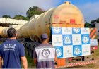 Barreira Fiscal de Levy Gasparian apreende mais de 62 mil litros de diesel em ações de fiscalização