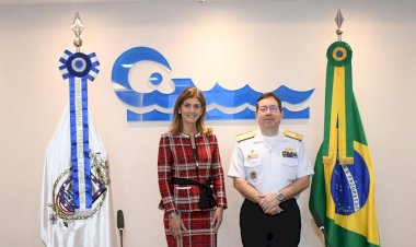 Célia Jordão participa de evento, em Brasília, sobre os avanços da Economia do Mar