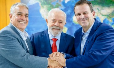 Lula define o futuro do Rio de Janeiro, em conversa direta com Eduardo Paes, prefeito do Rio de Janeiro.