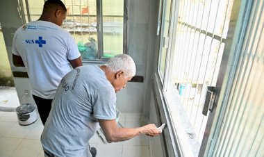 Secretaria de Saúde de Barra Mansa realiza melhorias estruturais na USF do bairro Siderlândia