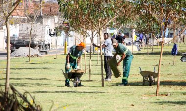 Barra Mansa: revitalização da Beira-Rio avança com nova etapa de iluminação e arborização*