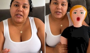 Mulher grava vídeo e conta que descobriu “Traição” do marido com boneca inflável: “Ela já estava até com minha calcinha”