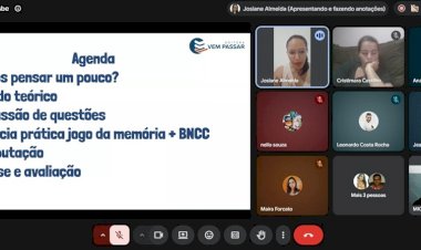 Refeitura realiza ciclo formativo com Professores de Matemática