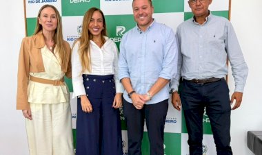Prefeito Julio Canelinha se reúne com presidente do DER-RJ e tem pedidos atendidos
