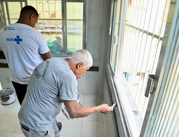 Secretaria de Saúde de Barra Mansa realiza melhorias estruturais na USF do bairro Siderlândia