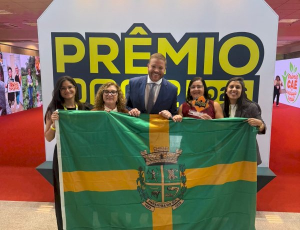 Paraíba do Sul recebe prêmio nacional por excelência na alimentação escolar