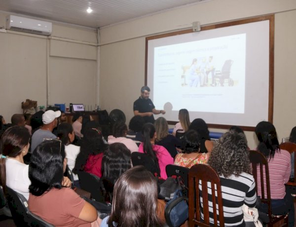 Paraíba do Sul realiza capacitação para fortalecer o cuidado com a população idosa