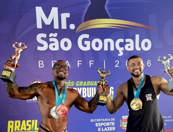 Atleta de Paraíba do Sul conquista quatro pódios e volta a se destacar no fisiculturismo
