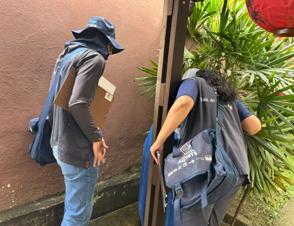 Mutirão de combate à dengue e roedores chega aos bairros Moinho de Vento e Km 100