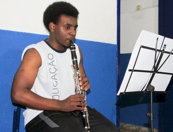Aluno de Barra Mansa é selecionado para o Festival Internacional Sesc de Música