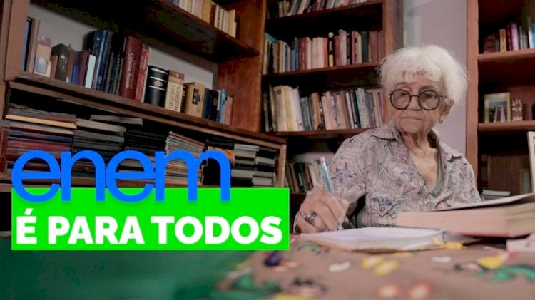 Quase 10 mil pessoas com mais de 60 anos estão fazendo o Enem