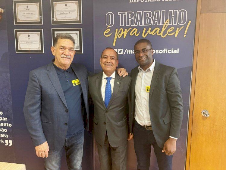 Prefeito Claudio Mannarino anuncia inauguração do mais moderno Centro de Imagem de Levy Gasparian com apoio do deputado Federal Max Lemos durante visita à Brasília