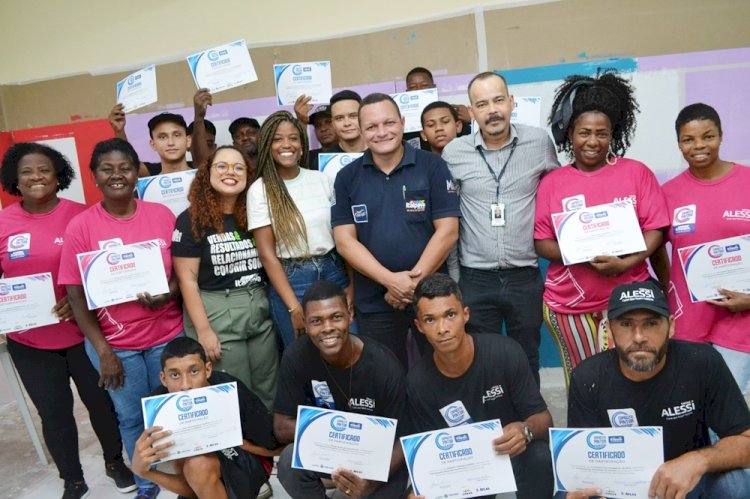 Prefeitura de Três Rios e Itaipava Tintas certificam alunos de curso de pintura imobiliária