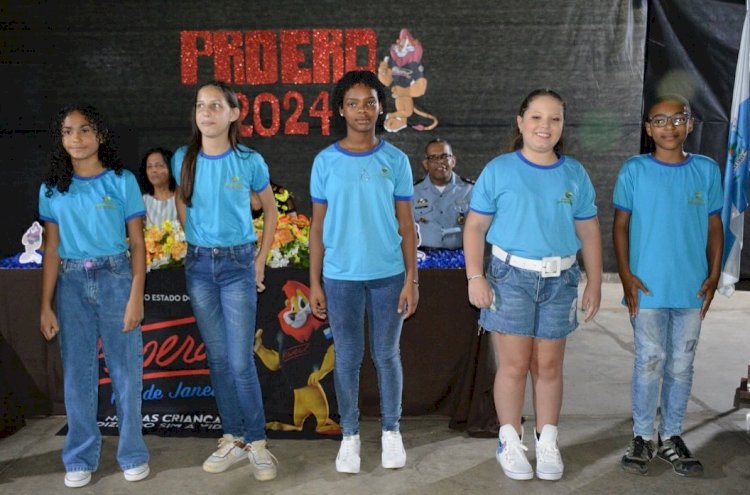 PROERD forma mais uma turma em Levy Gasparian