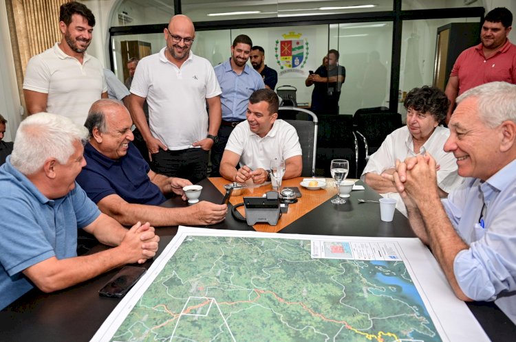 Furlani recebe prefeitos da região para discutir reativação do eixo ferroviário que liga Barra Mansa a Angra dos Reis