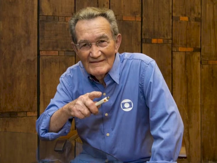 Léo Batista, a voz marcante da TV brasileira, morre aos 92 anos