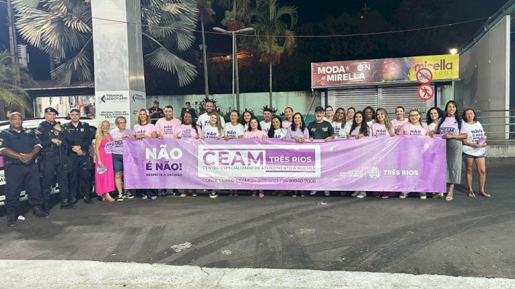 Nenhum caso de violência contra a mulher foi registrado no carnaval em Três Rios