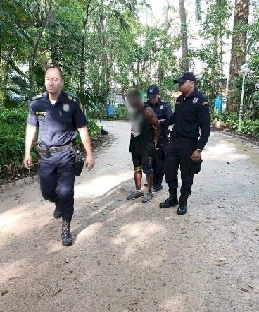 Guarda Municipal detém em flagrante homem por atos libidinosos no Parque Centenário