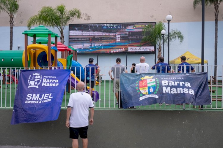 Copa Rio Sul de Futsal: Público acompanha transmissão da estreia de Barra Mansa