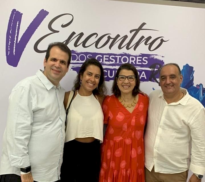 Areal participa do V Encontro dos Gestores de Cultura no Rio de Janeiro