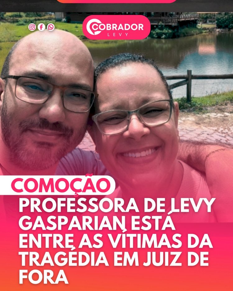 A tragédia provocada pelas fortes chuvas em Juiz de Fora atingiu diretamente uma família conhecida e querida em Comendador Levy Gasparian.