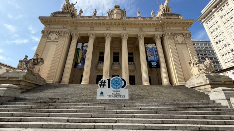 Palácio Tiradentes celebra seus 100 anos Com lançamento de Selo Comemorativo e Medalha do Centenário