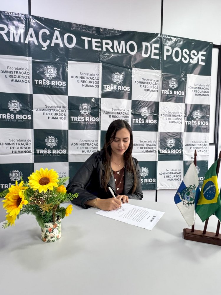 Prefeitura de Três Rios empossa aprovado em concurso público e chega a 436 convocados