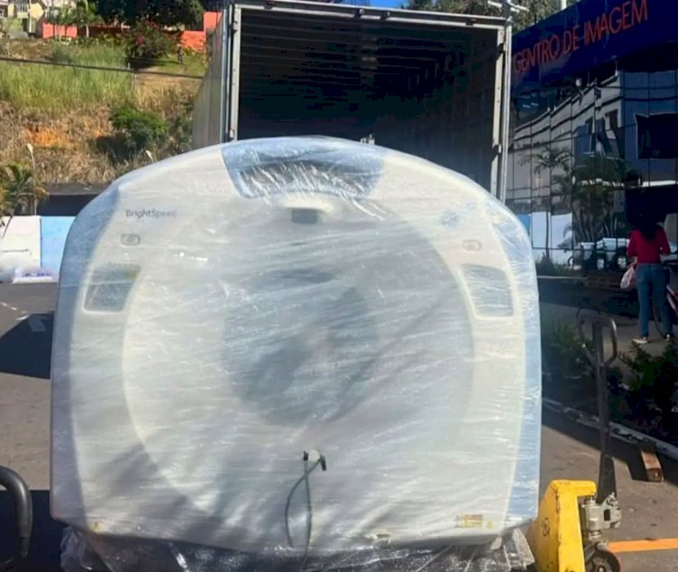 Centro de Diagnóstico por Imagem recebeu o Tomógrafo para ampliar e melhor a saúde gaspariense
