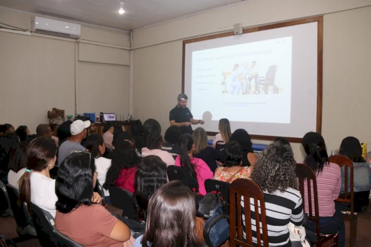 Paraíba do Sul realiza capacitação para fortalecer o cuidado com a população idosa