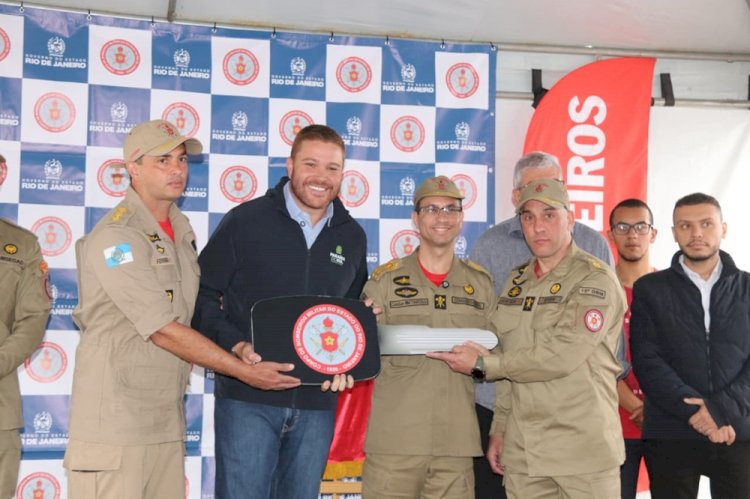 Paraíba do Sul inaugura destacamento do Corpo de Bombeiros e conquista reforço histórico para a segurança