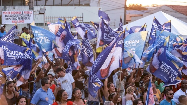 Max Lemos reúne em seu lançamento de campanha quase 10 mil pessoas ao lado de Douglas Ruas