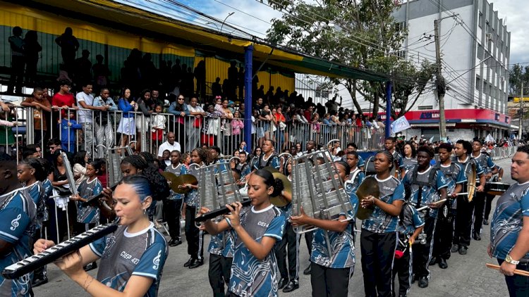 Desfiles cívicos em Três Rios reuniram cerca de 40 instituições e emocionaram população durante as comemorações da Independência do Brasil