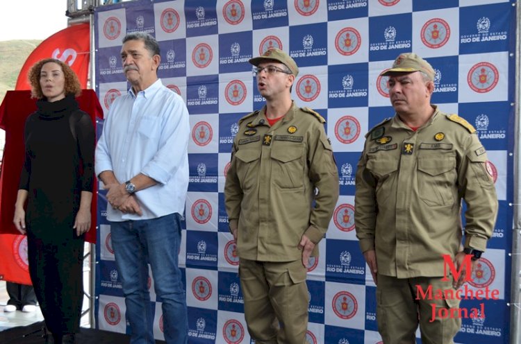 Destacamento do Corpo de Bombeiros Militar é ativado nesta sexta-feira (11), em Comendador Levy Gasparian