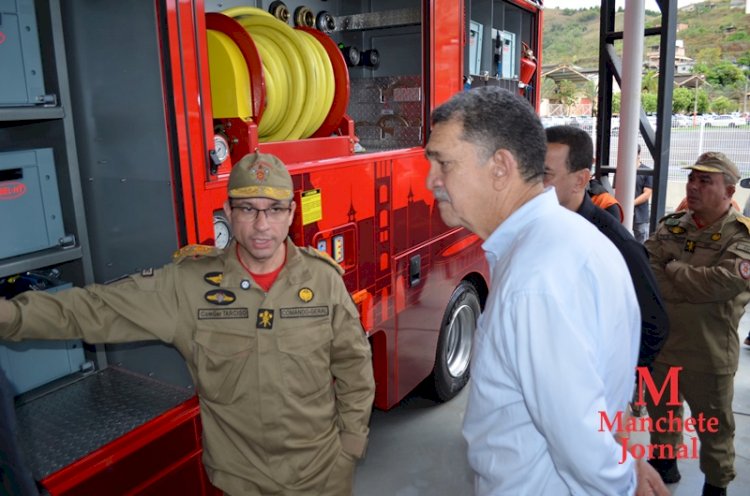 Destacamento do Corpo de Bombeiros Militar é ativado nesta sexta-feira (11), em Comendador Levy Gasparian